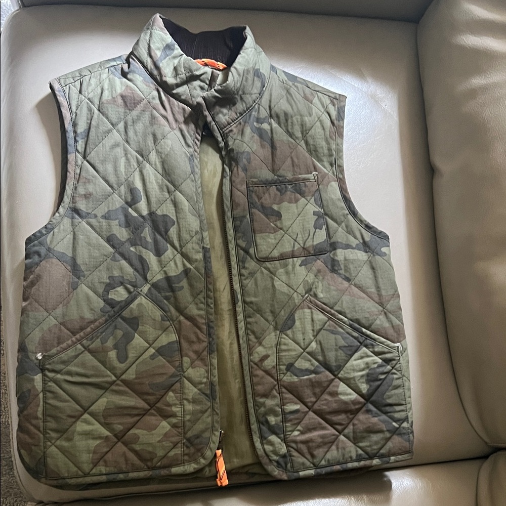 Crewcuts Green Camouflage Vest